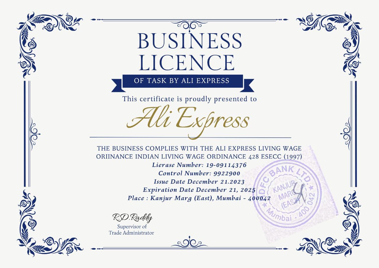 Company Certificate